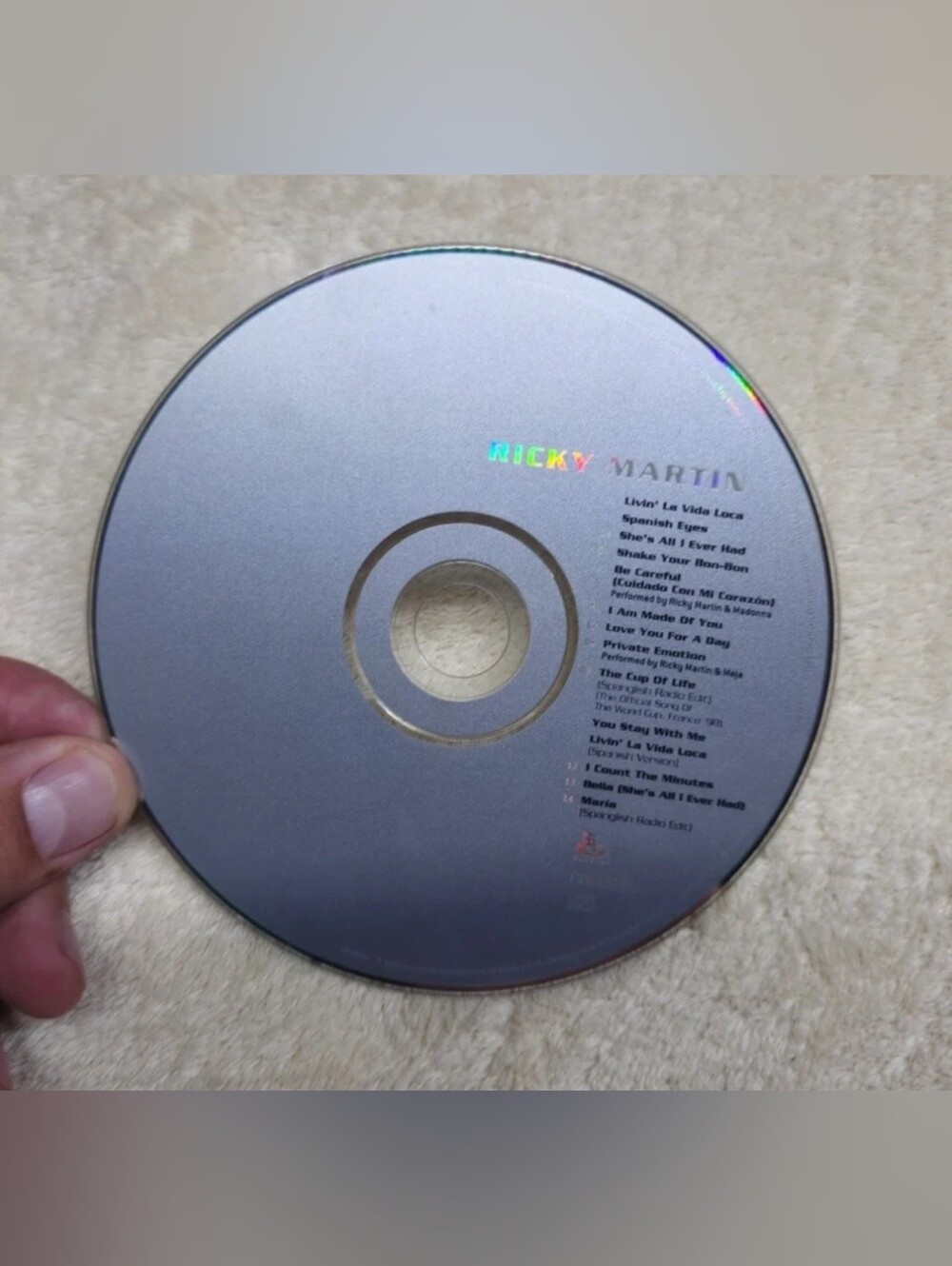 Ricky Martin by Ricky Martin (CD, May-1999, Columbia (USA) CD ONLY